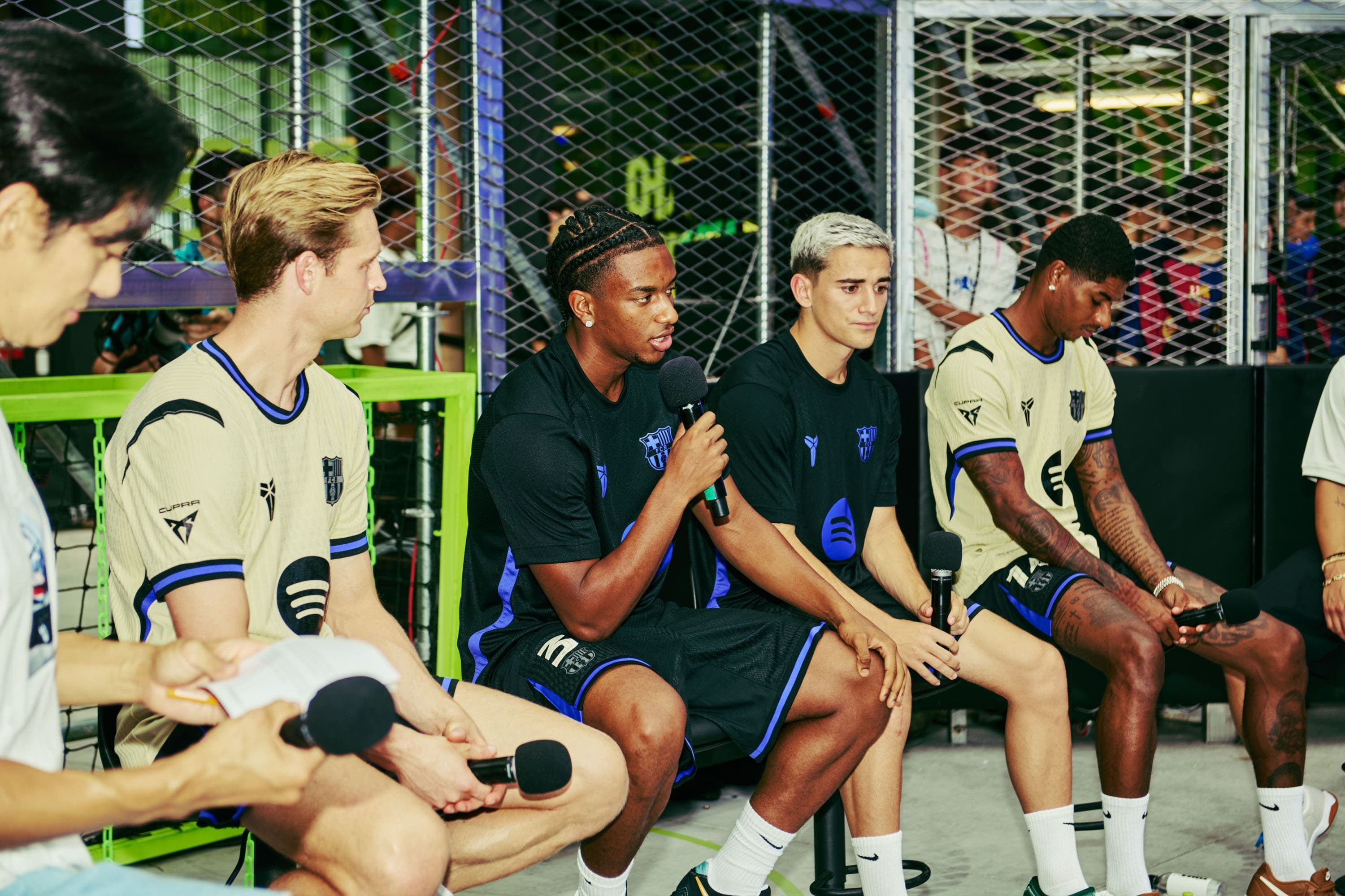 Talk Session with FCB players