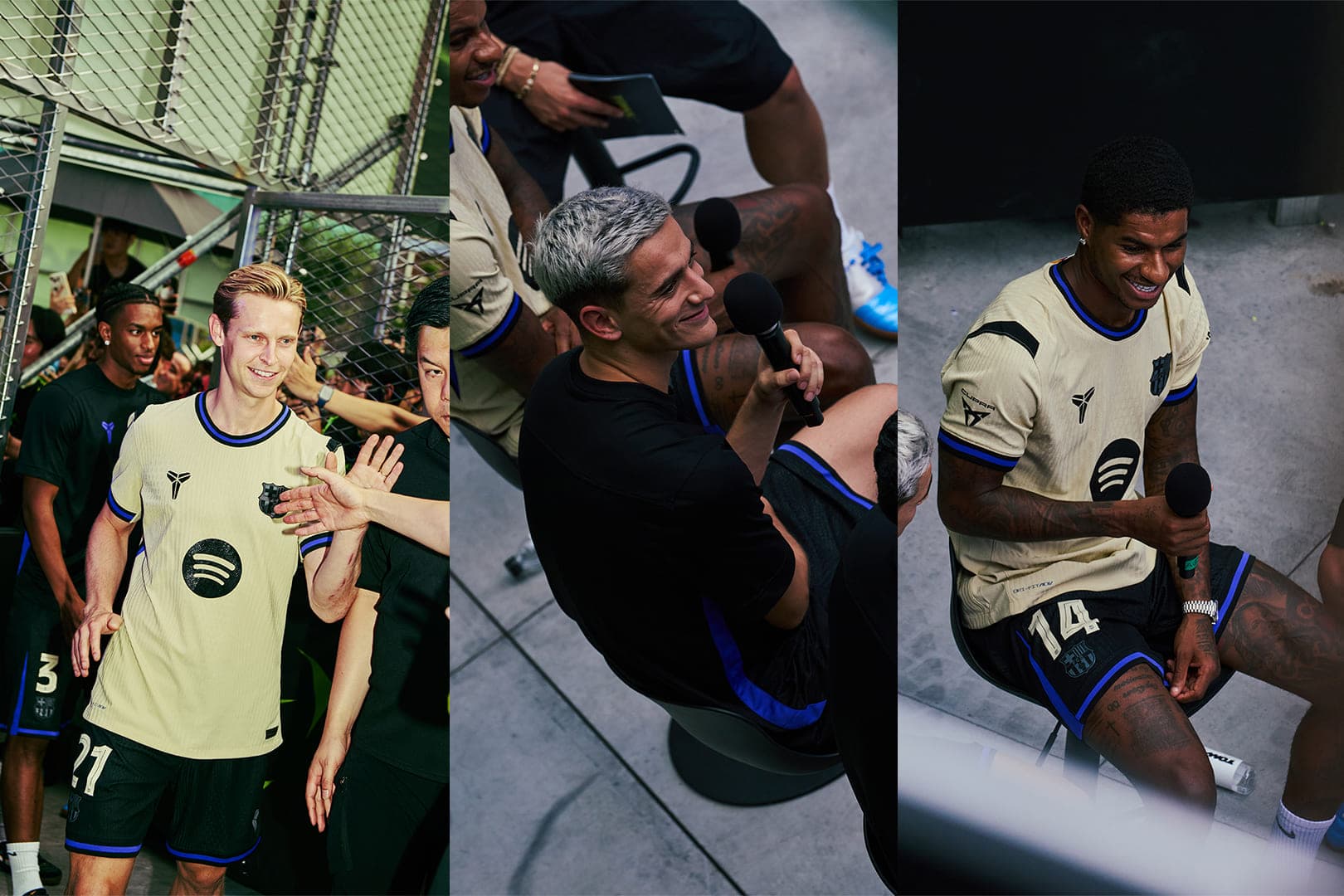 Talk Session with FCB players